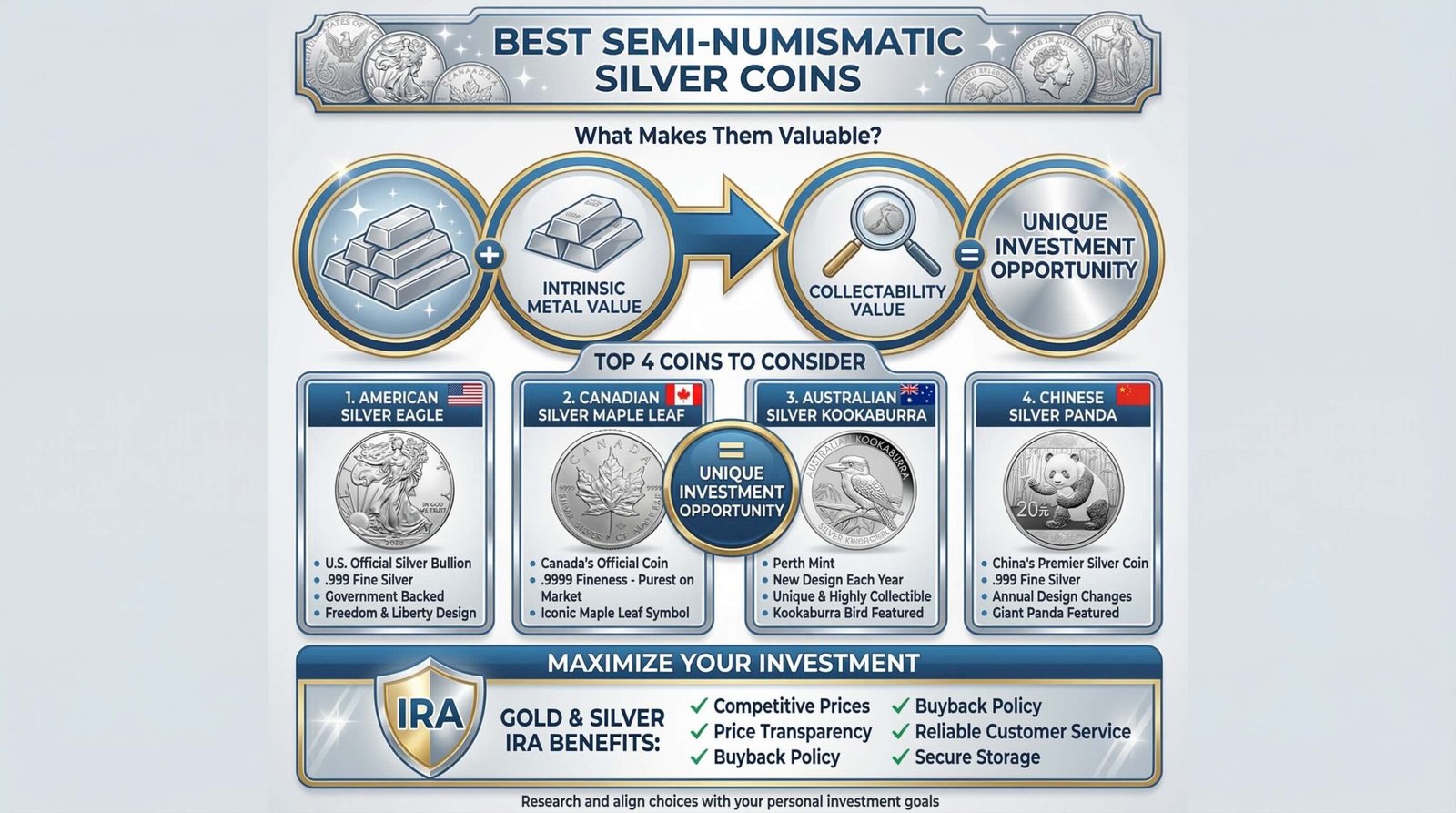 Best Semi Numismatic Silver Coins