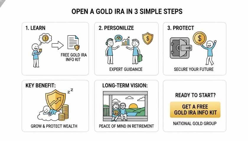 How to start a gold IRA with National Gold Group