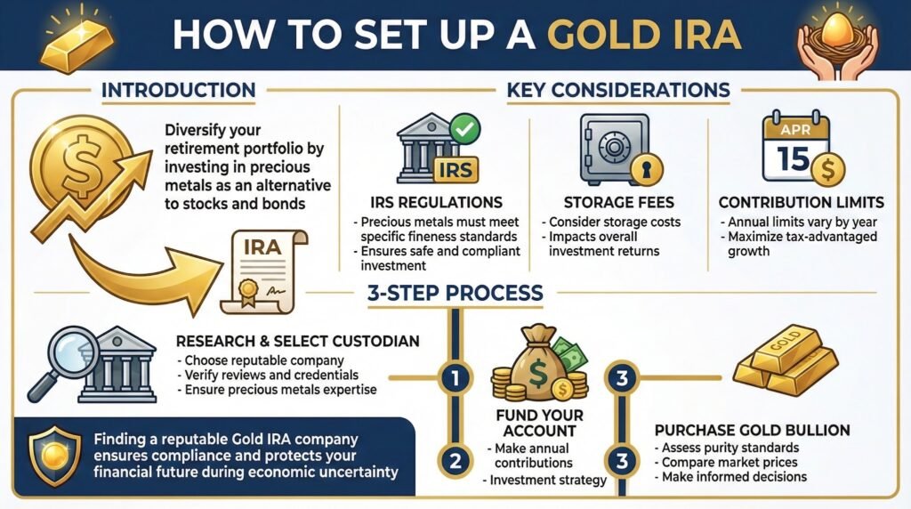How to Set Up a Gold IRA?