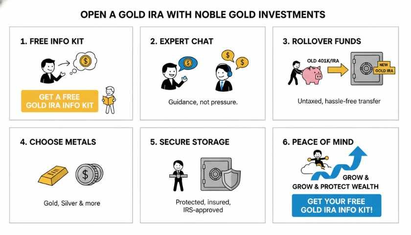 How to open an Gold IRA with Noble Gold