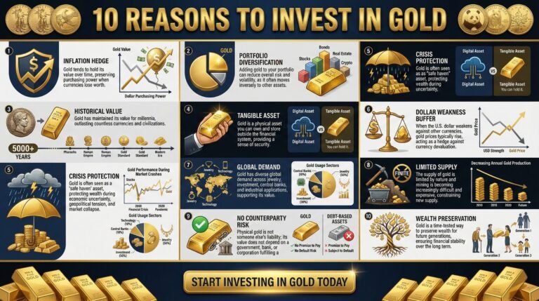 10 Reasons to Invest in Gold