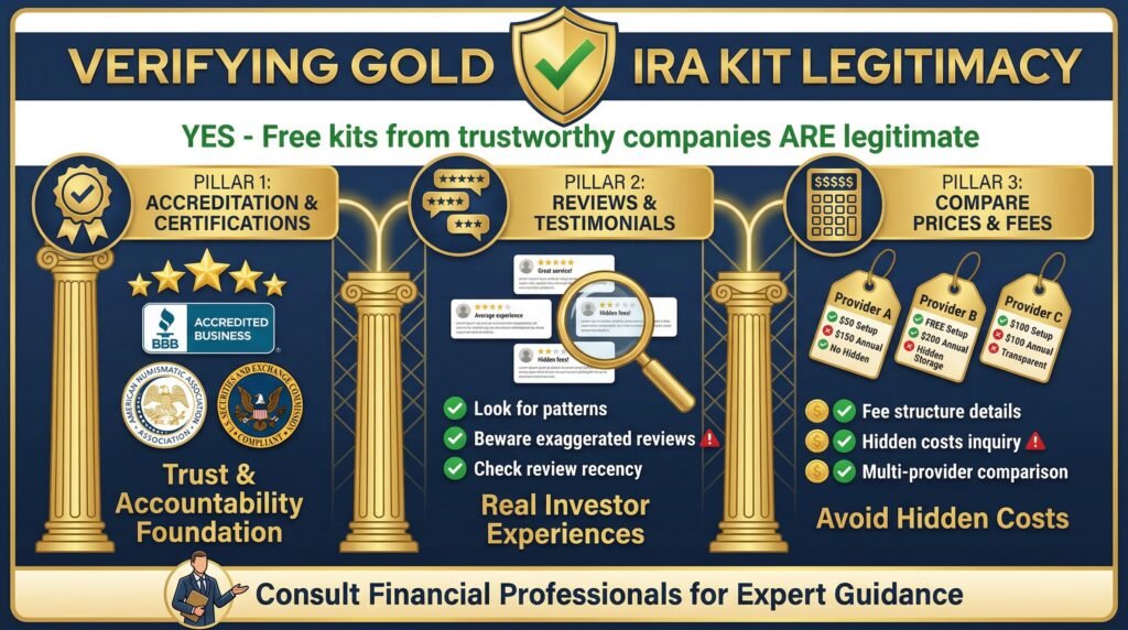 Are All Free Gold IRA Kits Legitimate?