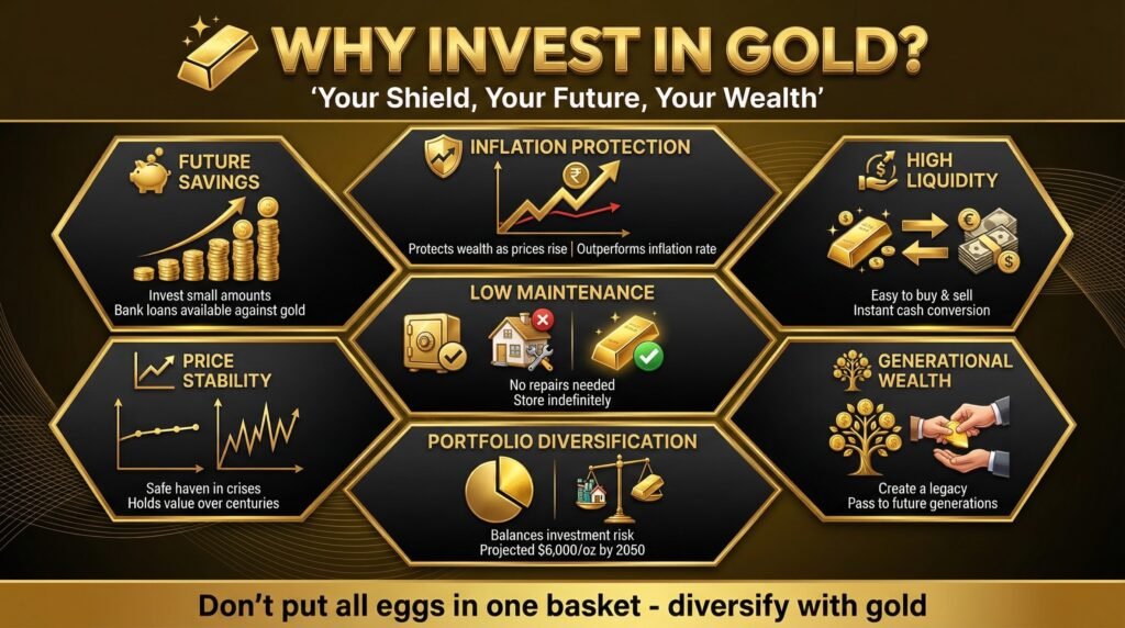 Benefits of Investing in Gold