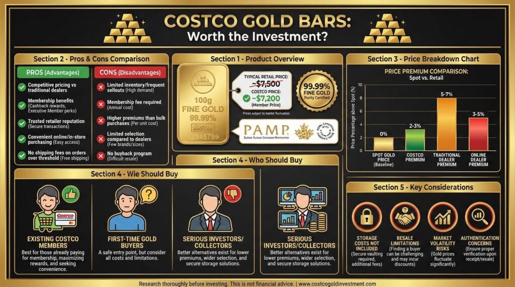 Costco 100g Gold Bars - Is Costco Gold Worth It?