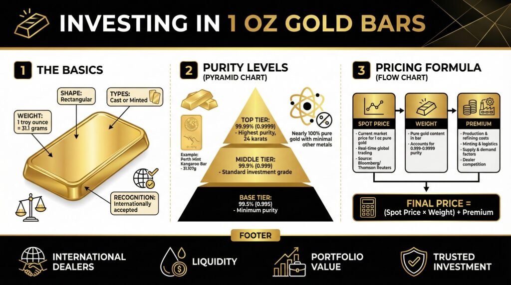 How to Buy 1 Oz Gold Bars