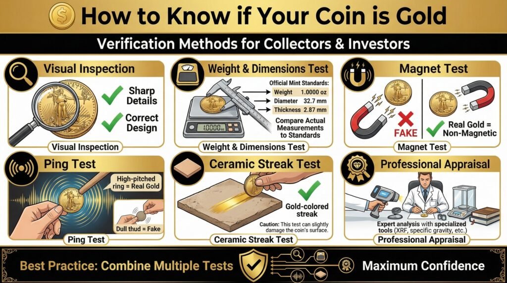 How to Know if Your Coin is Gold
