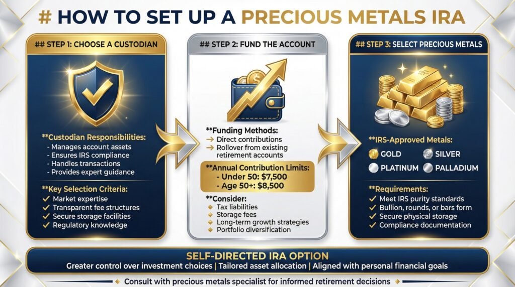 How to Set Up a Precious Metals IRA
