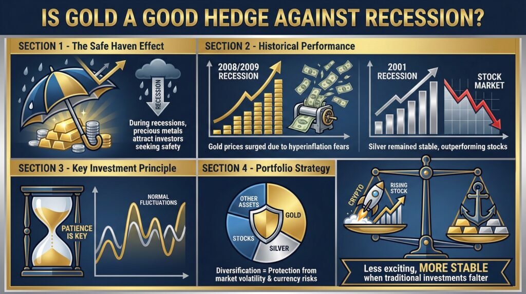 Is Gold a Good Hedge Against Recession?