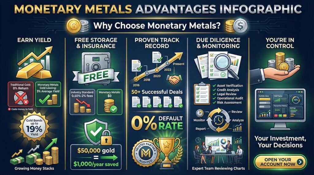 Monetary Metals Advantages