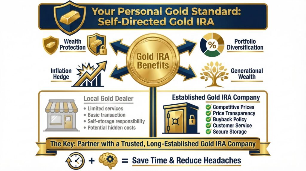 Personal Gold Standard with a Self-Directed Gold IRA