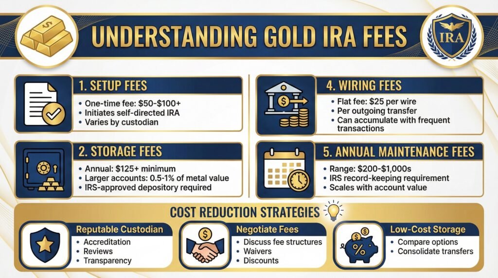 Precious Metals IRA Fees