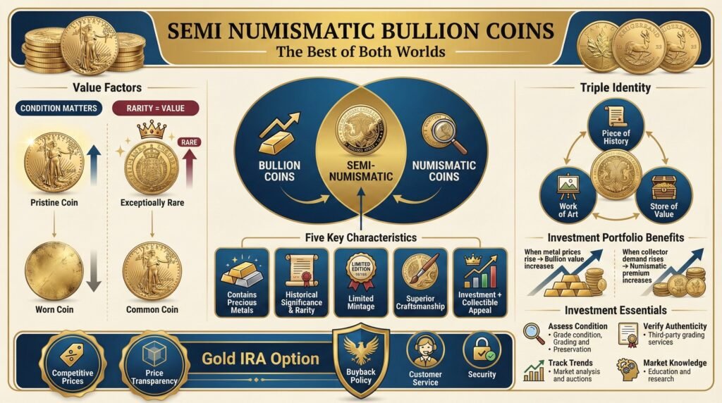 Semi Numismatic Bullion Coins