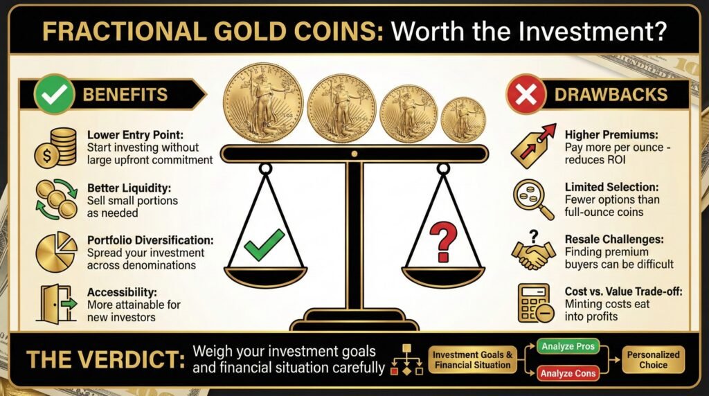 Should You Buy Fractional Gold Coins