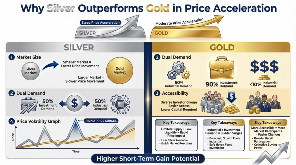 Silver Outperforms Gold