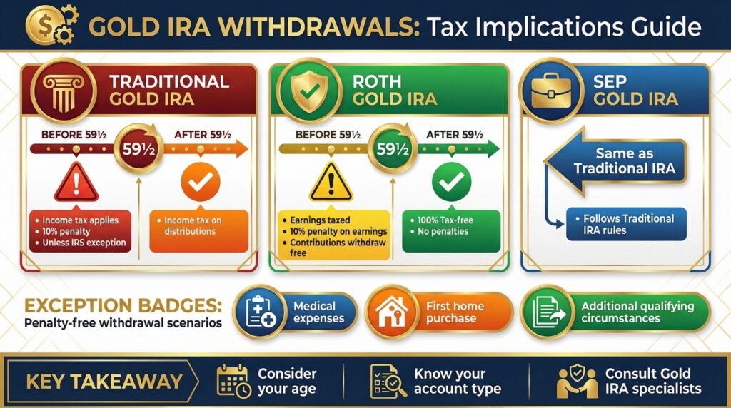 Tax Implications of Gold IRA Withdrawals