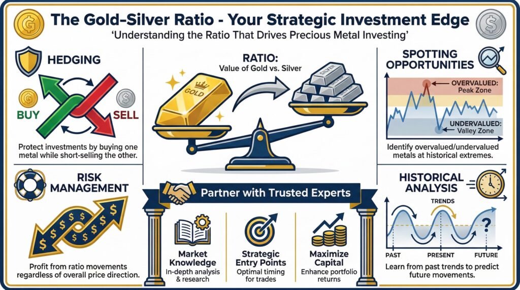 The Importance of the Gold-Silver Ratio for Investors