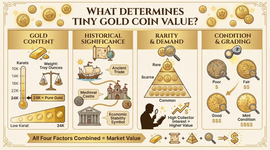 Tiny Gold Coin Value