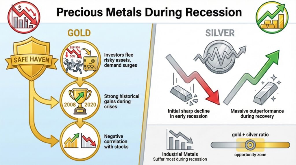 What Happens to Precious Metals During Recession?