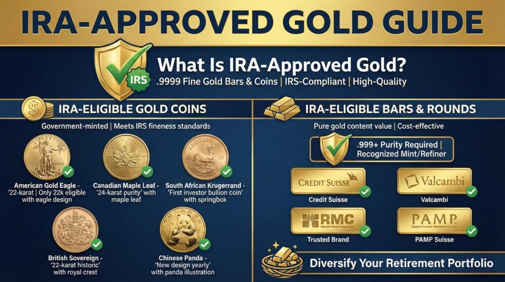 What Is IRA-Approved Gold?