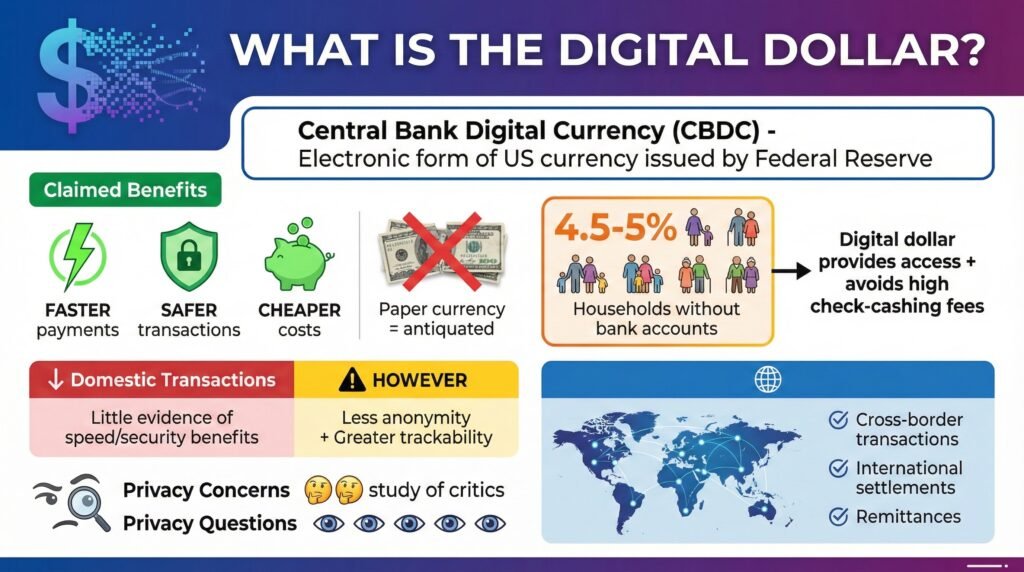 What is the digital dollar?