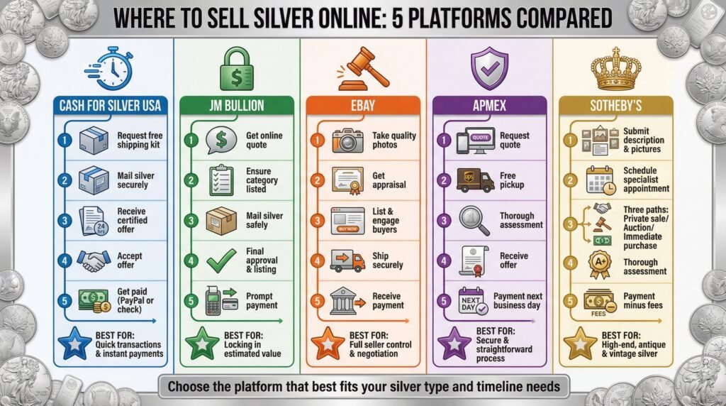Where to Sell Silver