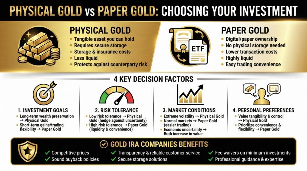 Which Is Better- Physical Gold or Paper Gold?