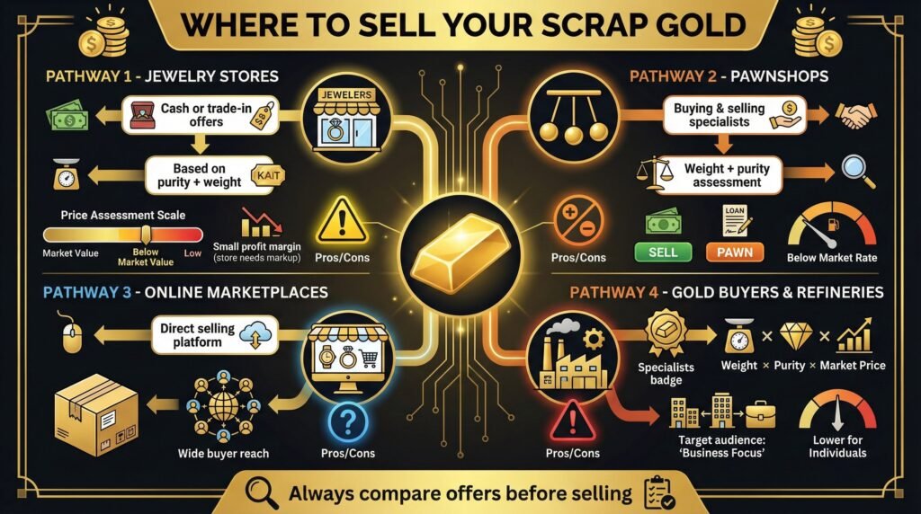 Who Can You Sell Your Scrap Gold To?