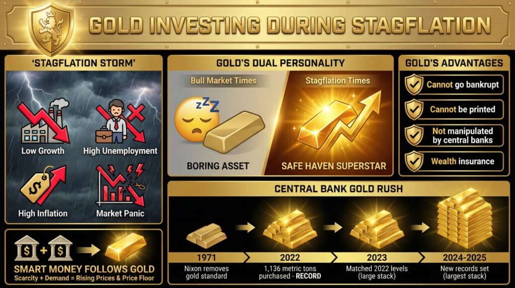 Gold Investing During Stagflation.