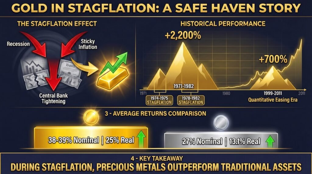 What Happens to the Price of Gold in Stagflation?