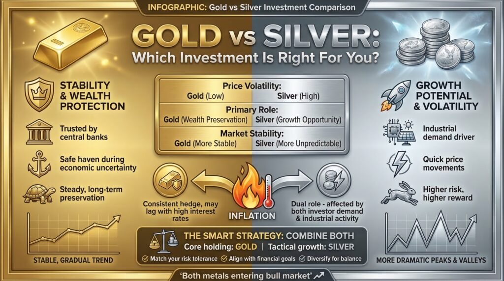 Gold vs Silver Prices