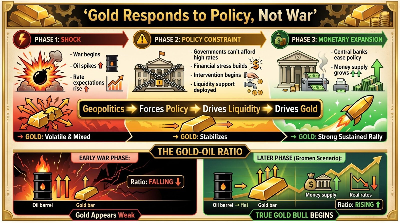 Timeline For Gold Is Gold Still Worth It? War, Oil, and Your Money in 2026