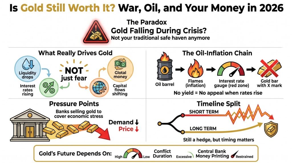 Is Gold Still Worth It? War, Oil, and Your Money in 2026