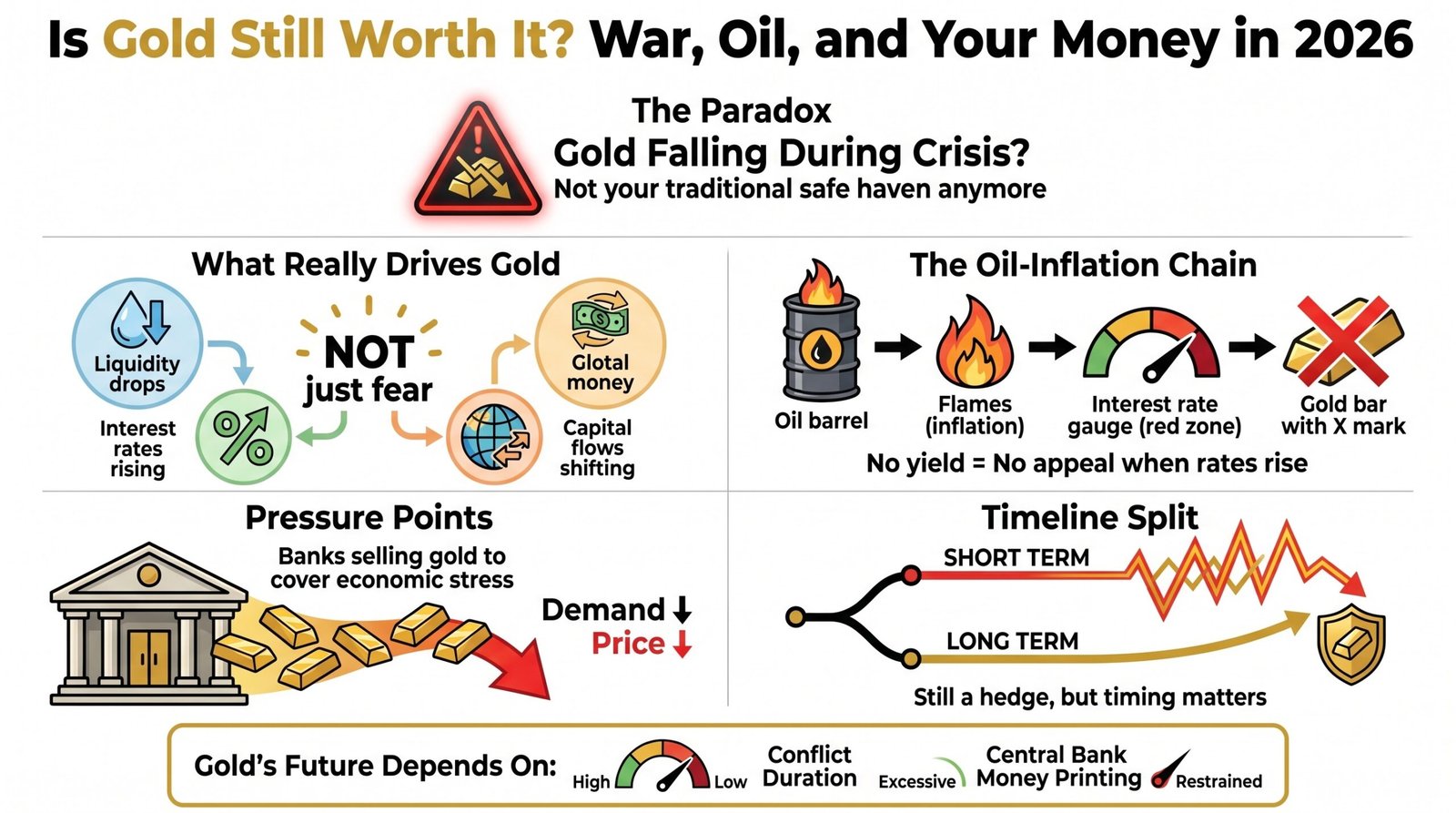 Is Gold Still Worth It? War, Oil, Your Money, and Gold Investing in 2026