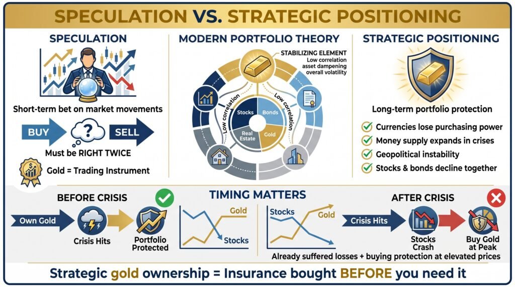 Reason 3 - Understanding Gold's Strategic Purpose