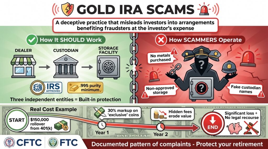 What Is a Gold IRA Scam?