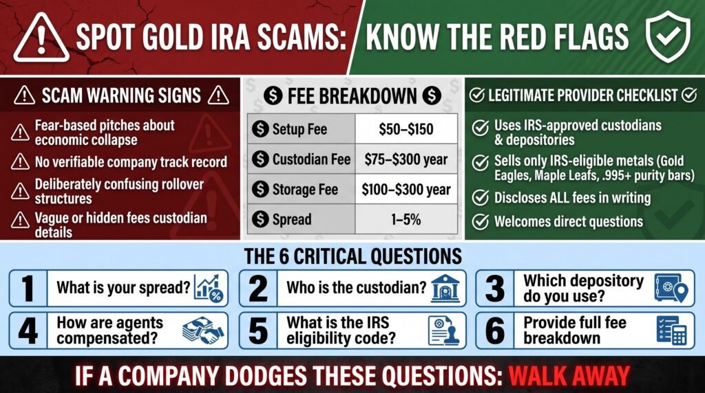 How to Spot a Gold IRA Scam