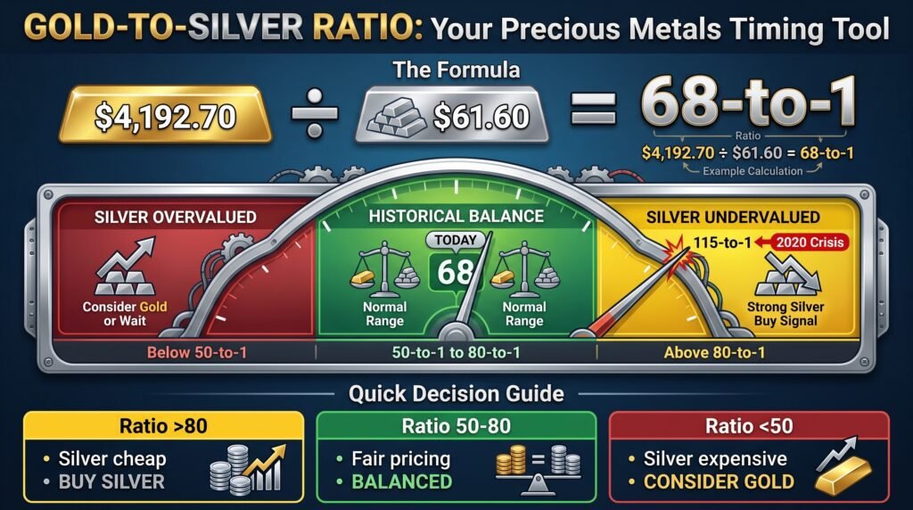 The Gold-to-Silver Ratio- Your Timing Tool