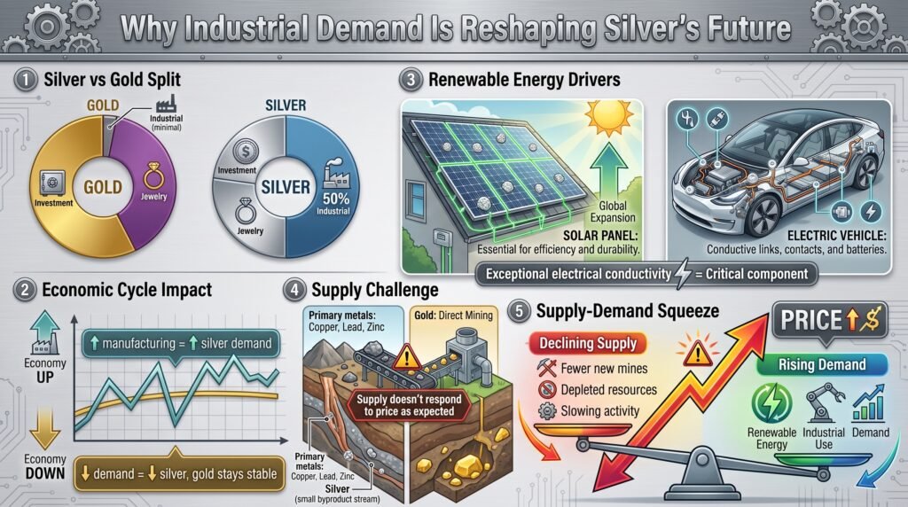 Why Industrial Demand Is Reshaping Silvers Future